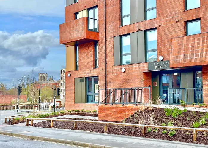 Apartment 38 With Minster Views, Parking And Gym